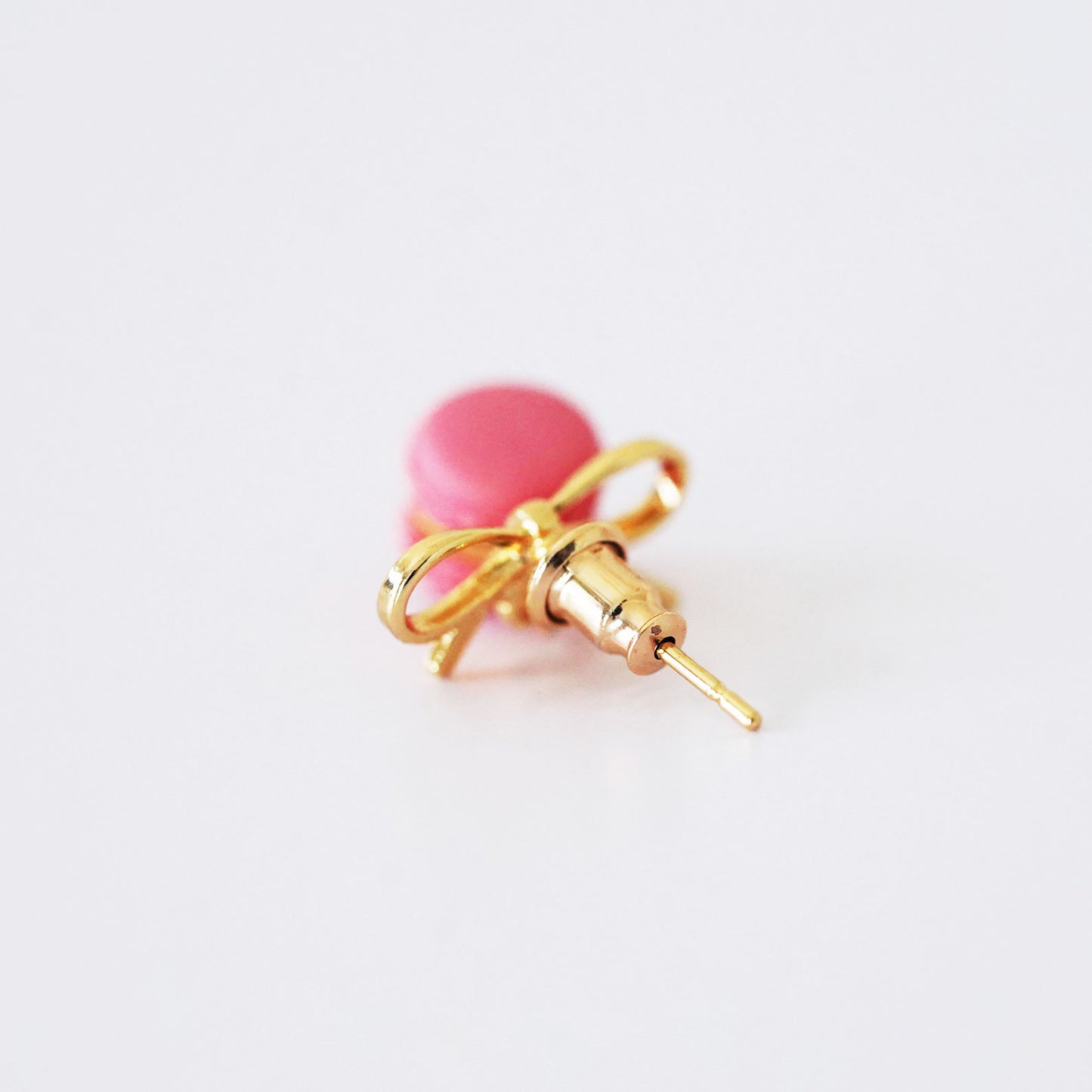 Chocolate Macaron Earrings