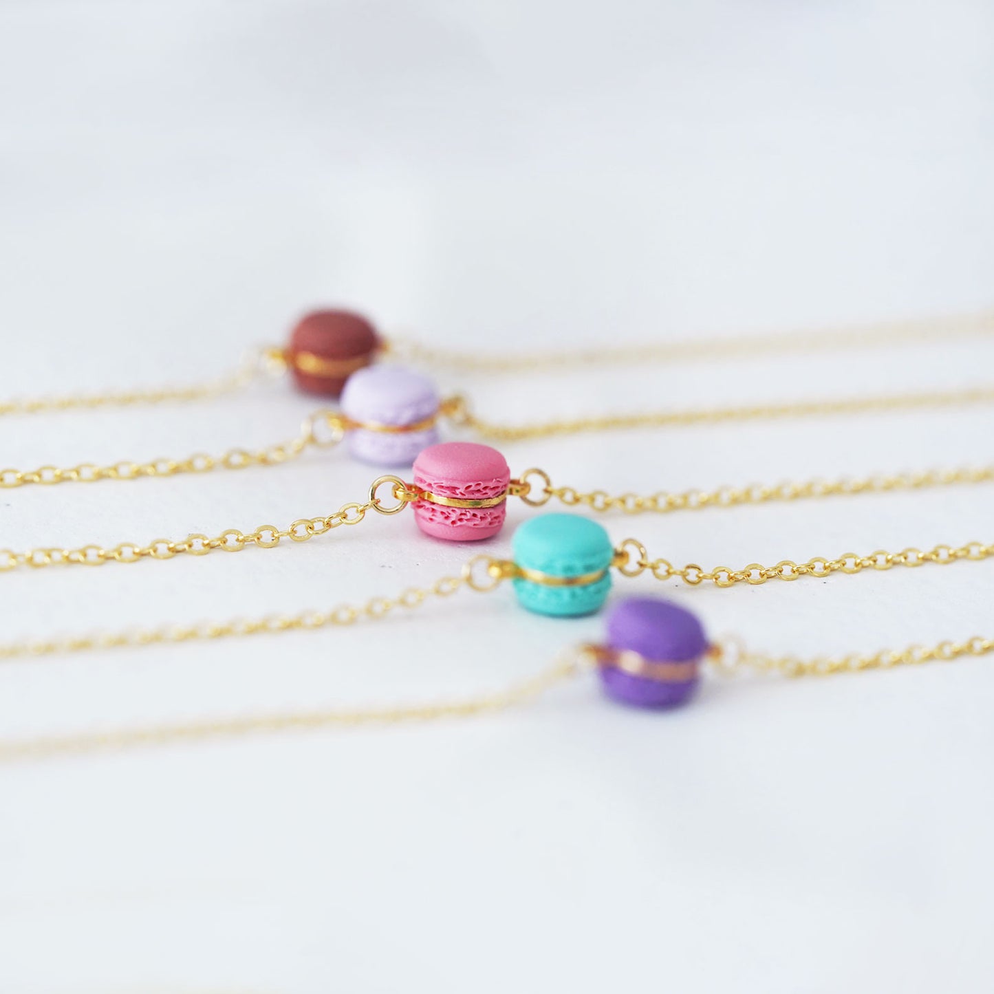 Mini Mint Macaron Bracelet