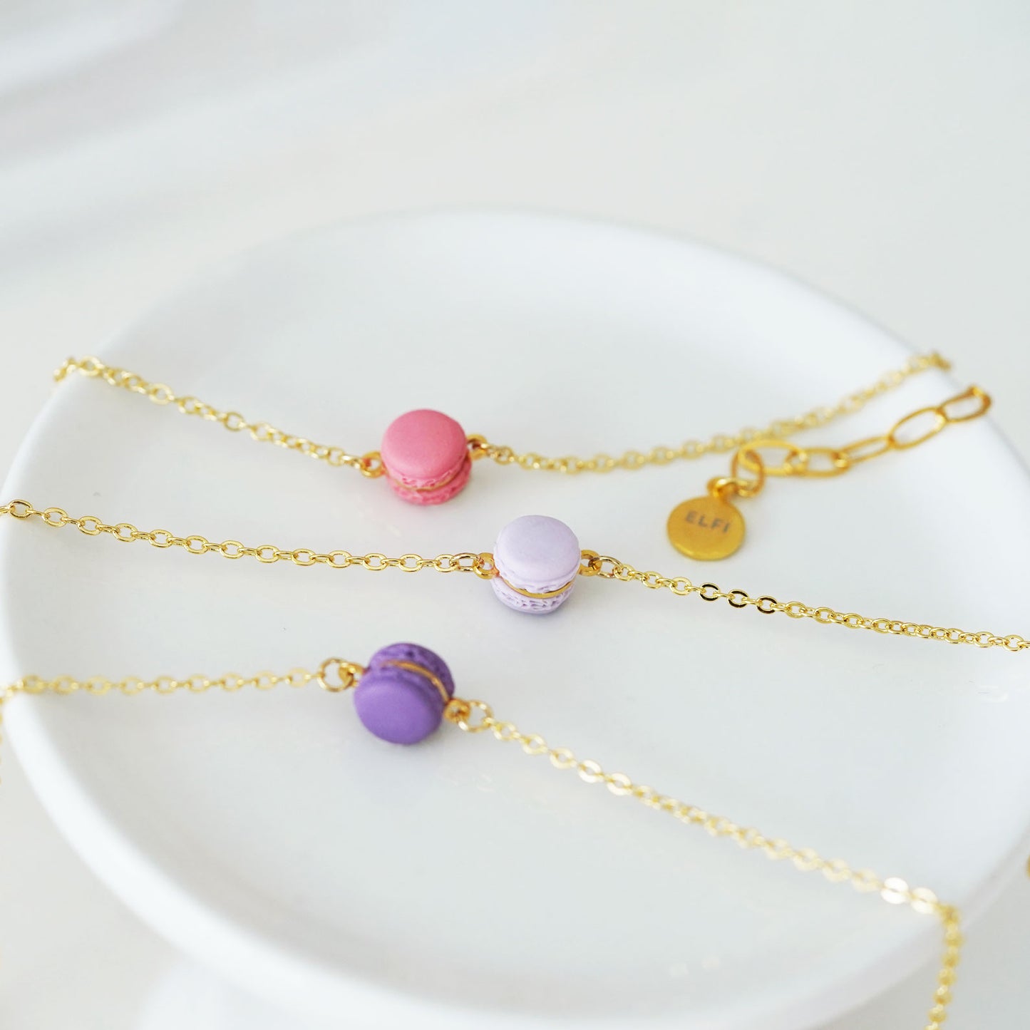 Mini Mint Macaron Bracelet