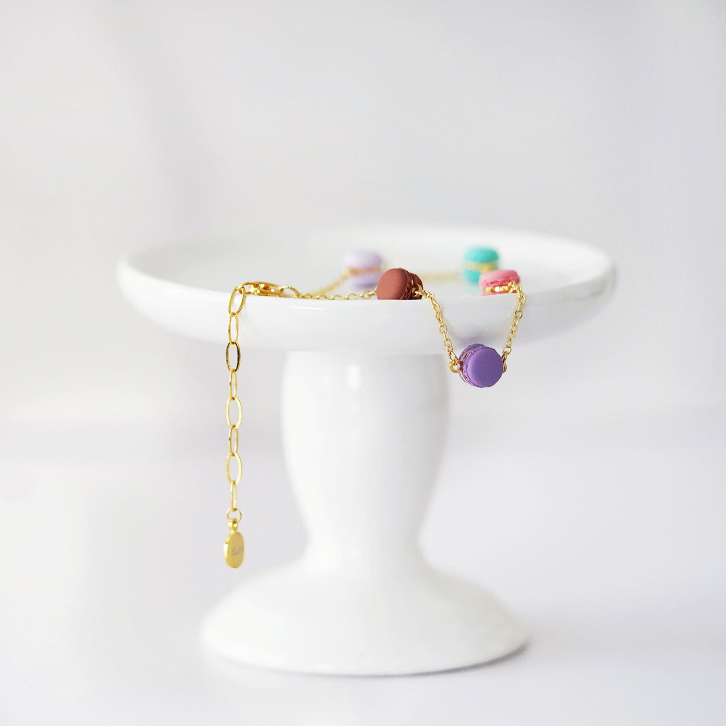Mini Rainbow Macaron Bracelet