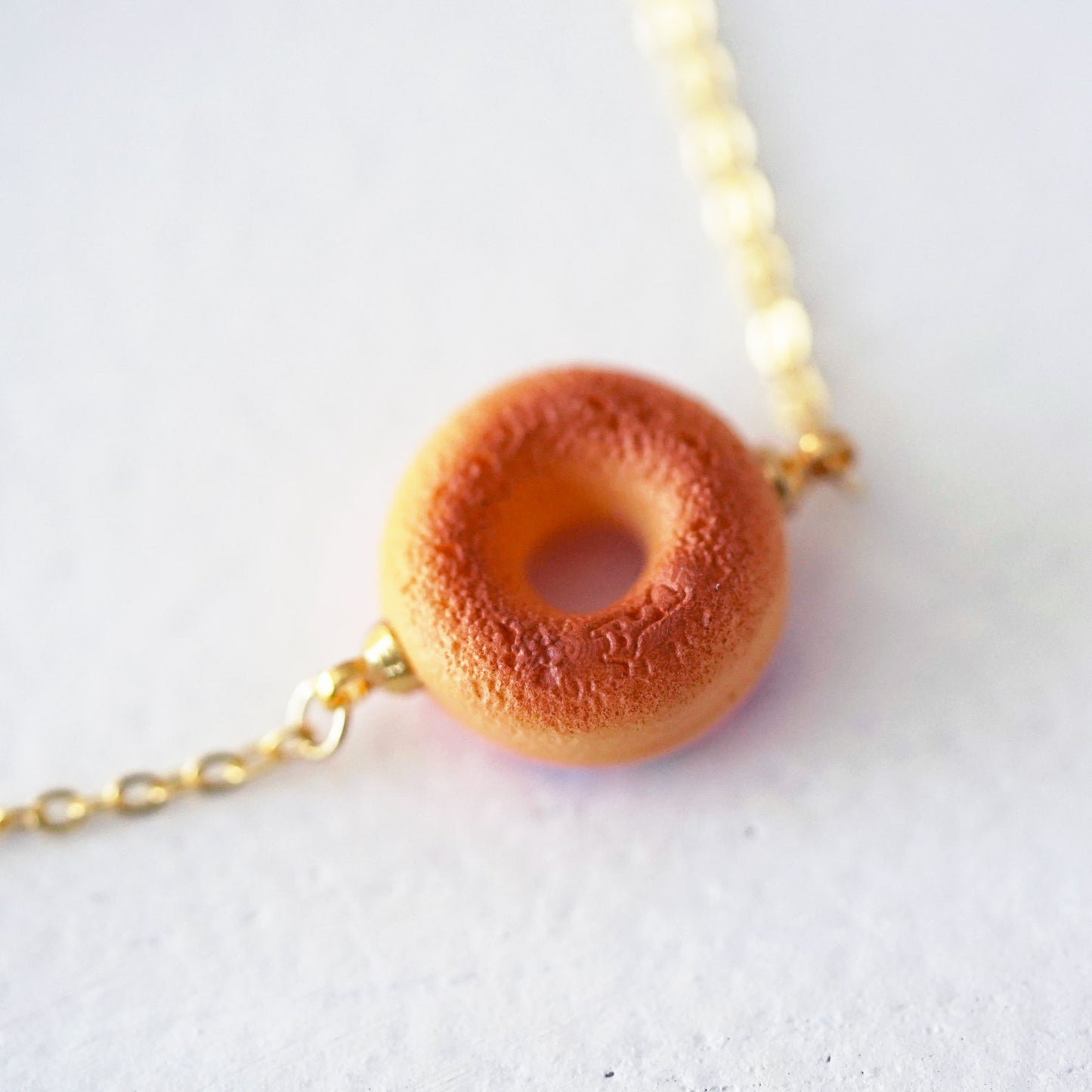 Classic Mini Chocolate Sprinkle Doughnut Bracelet