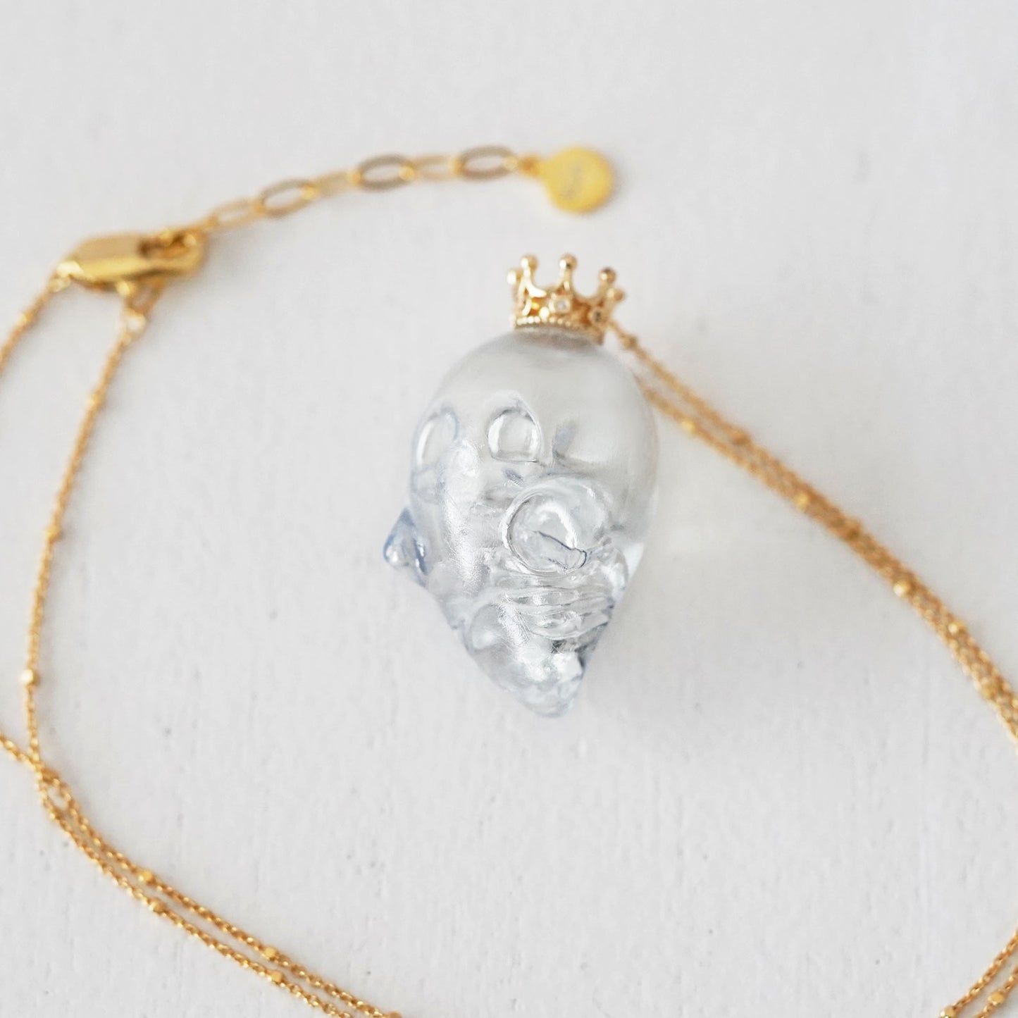 Skull Ghost Head Necklace