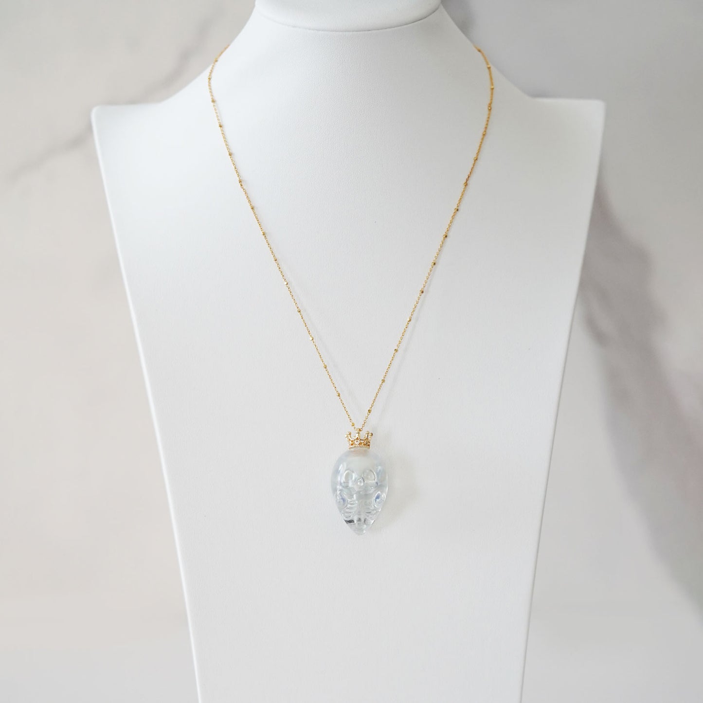 Skull Ghost Head Necklace