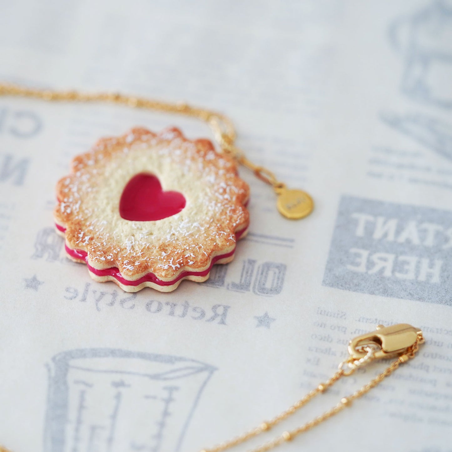 Jam Cookie Necklace