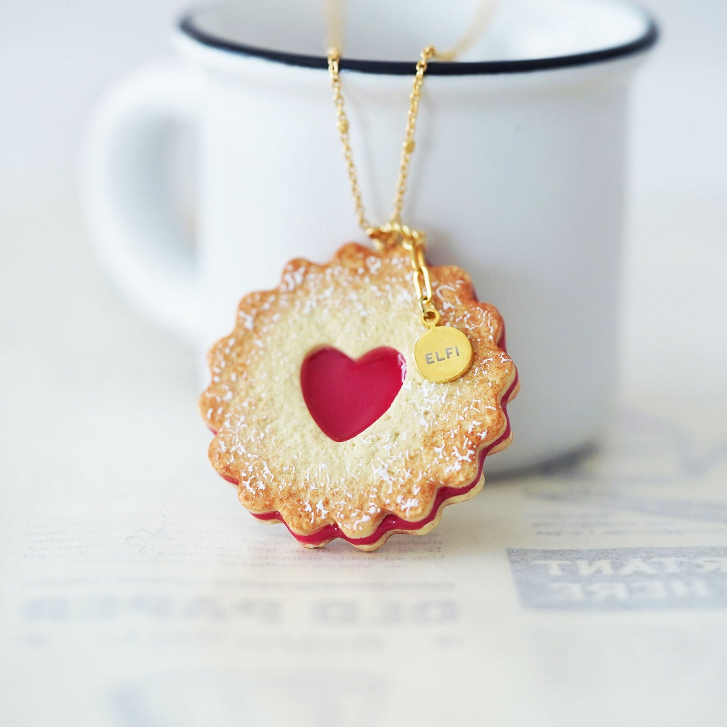 Jam Cookie Necklace