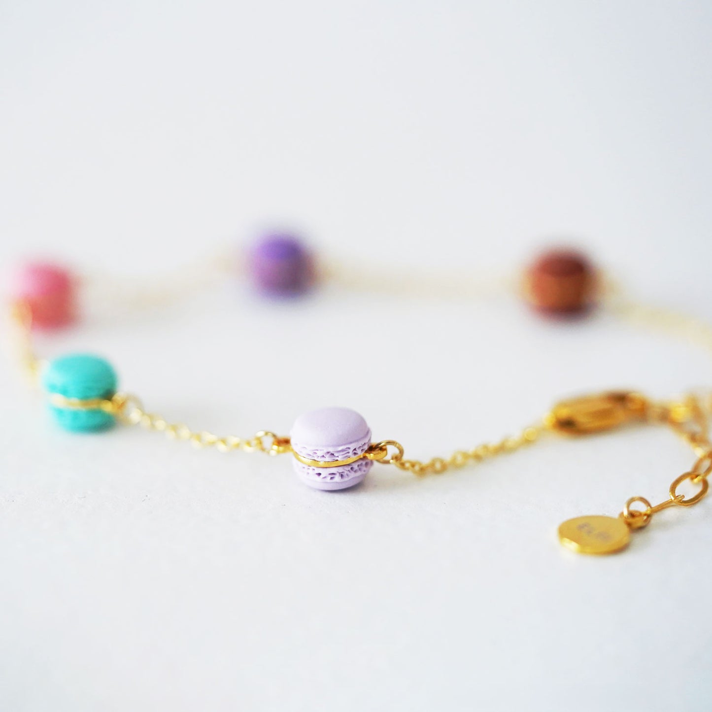 Mini Rainbow Macaron Bracelet