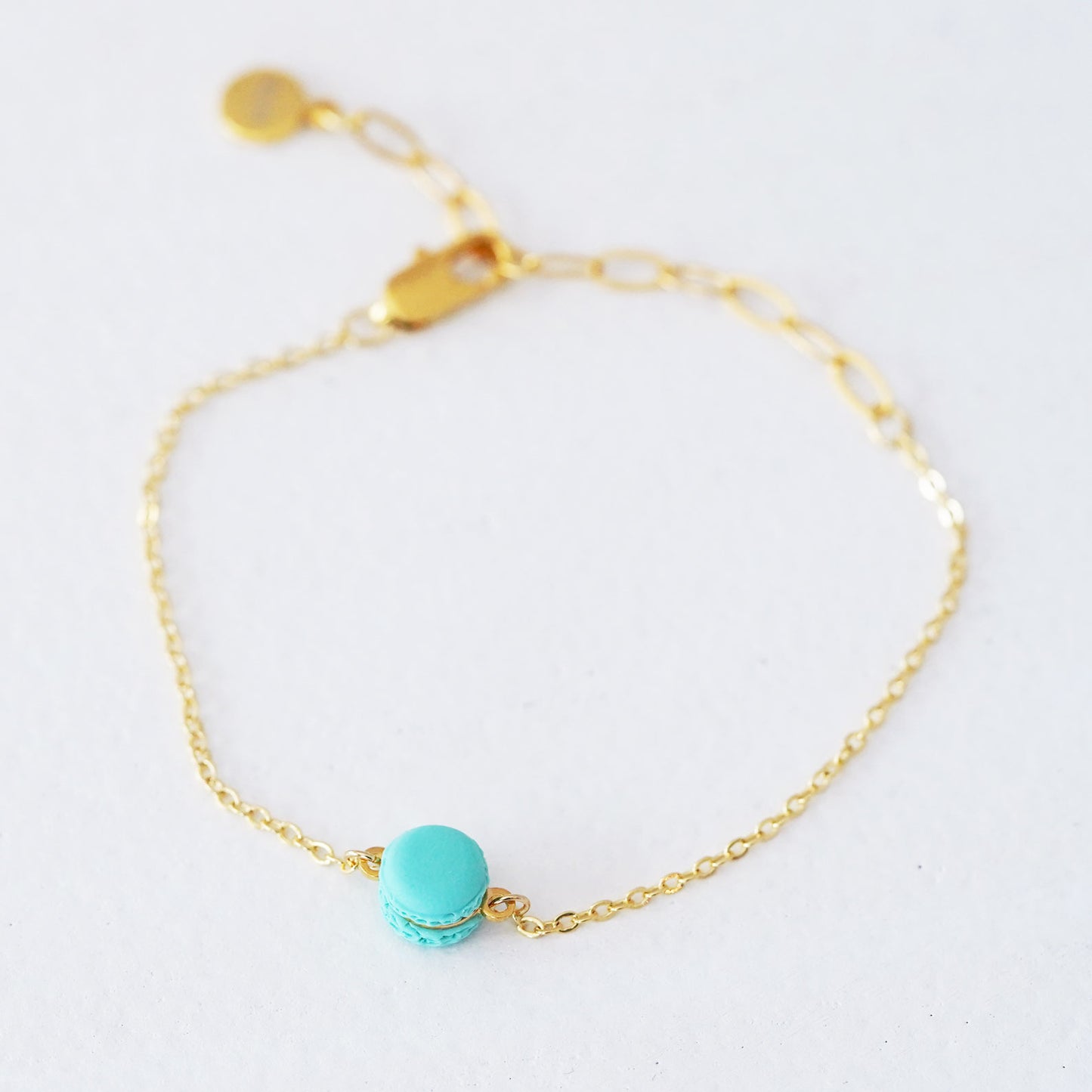 Mini Mint Macaron Bracelet