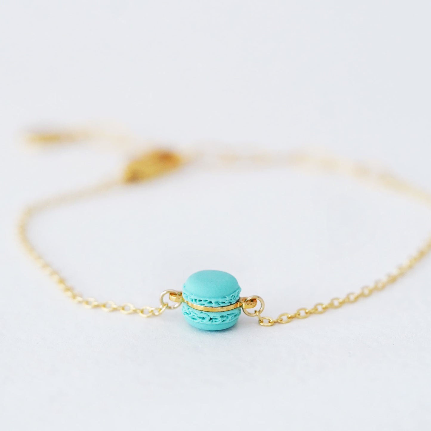 Mini Mint Macaron Bracelet