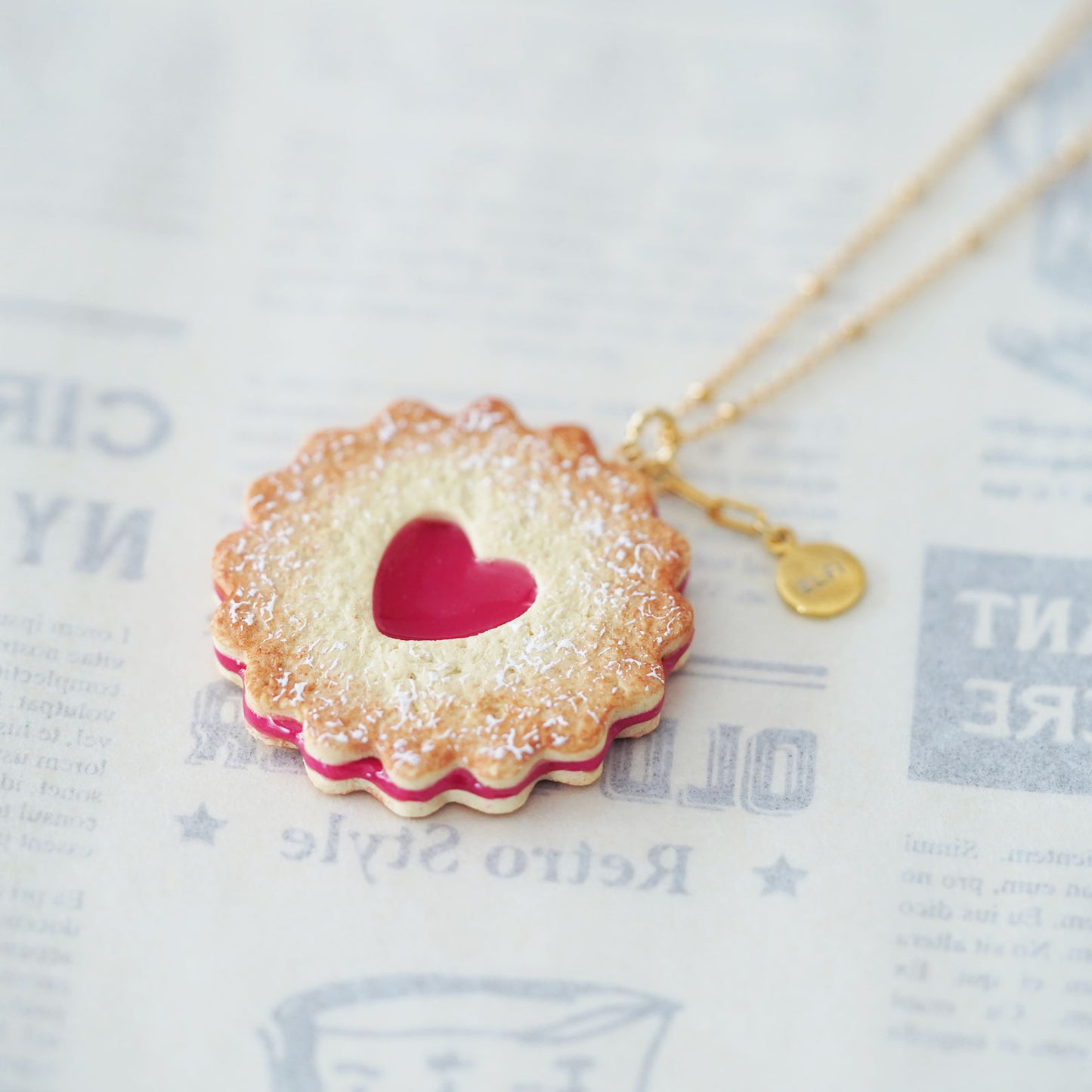 Jam Cookie Necklace