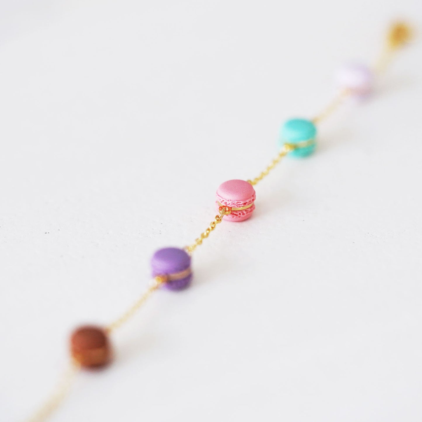 Mini Rainbow Macaron Bracelet