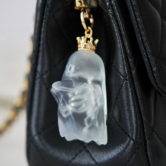 Skeleton Ghost Bag Charm