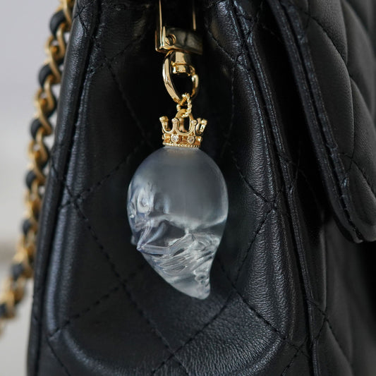 Skull Ghost Bag Charm
