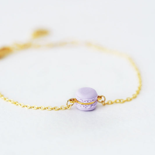 Mini Light Purple Macaron Bracelet