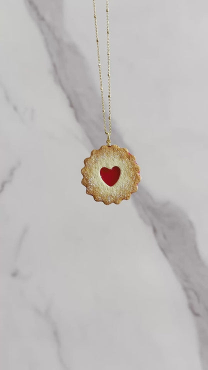 Jam Cookie Necklace